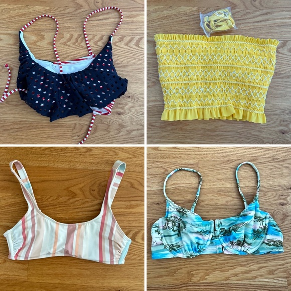 *9* Women's Swim Pieces (4 Tops + 5 Bottoms) - Picture 8 of 12